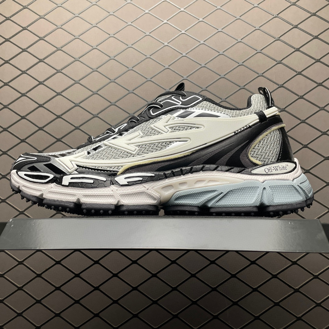 1:1 Best Quality Off White Shoes Black & Grey Color