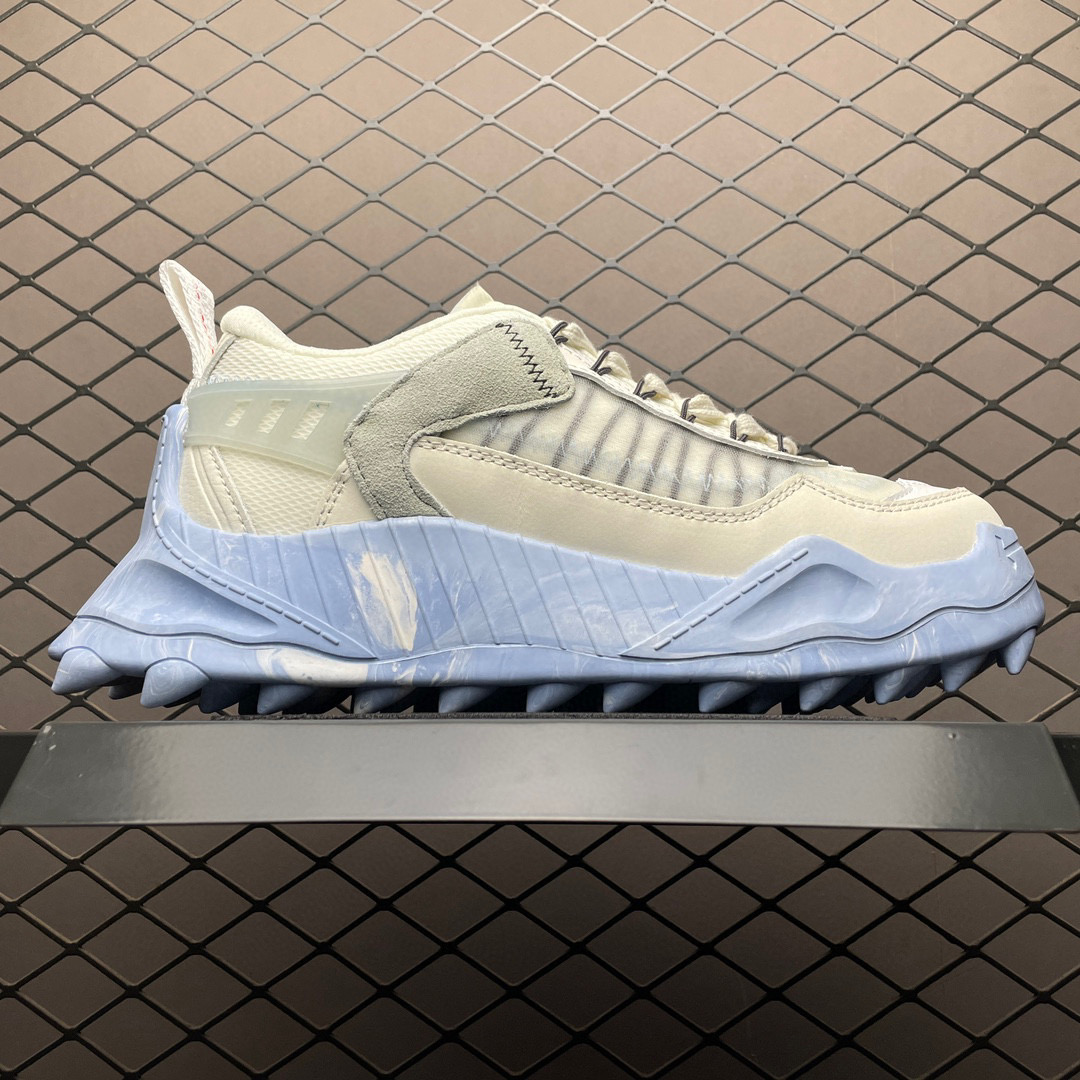 1:1 Best Quality Off White ODSY 1000 Shoes Blue & Beige
