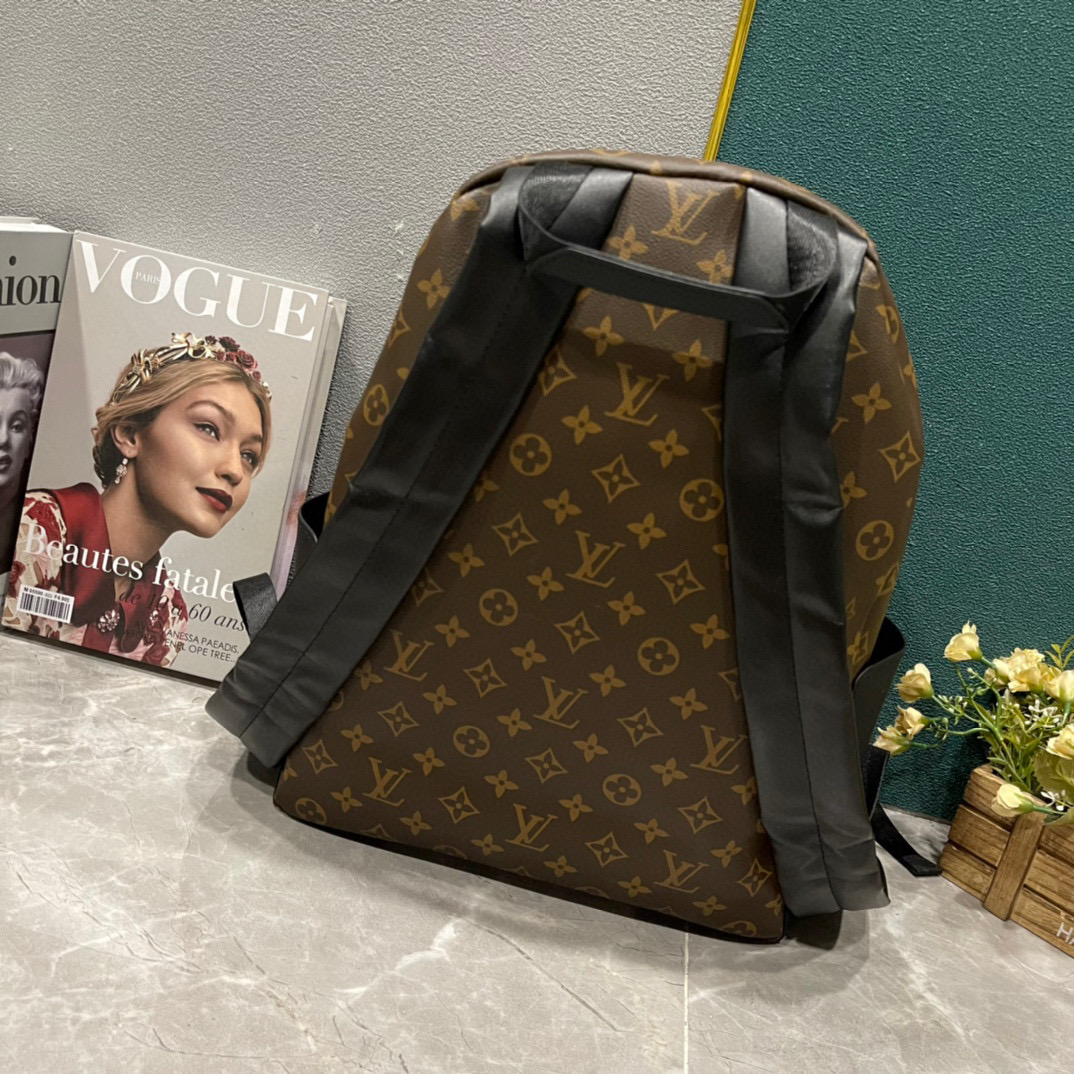 LV Discovery Monogram Backpack Brown
