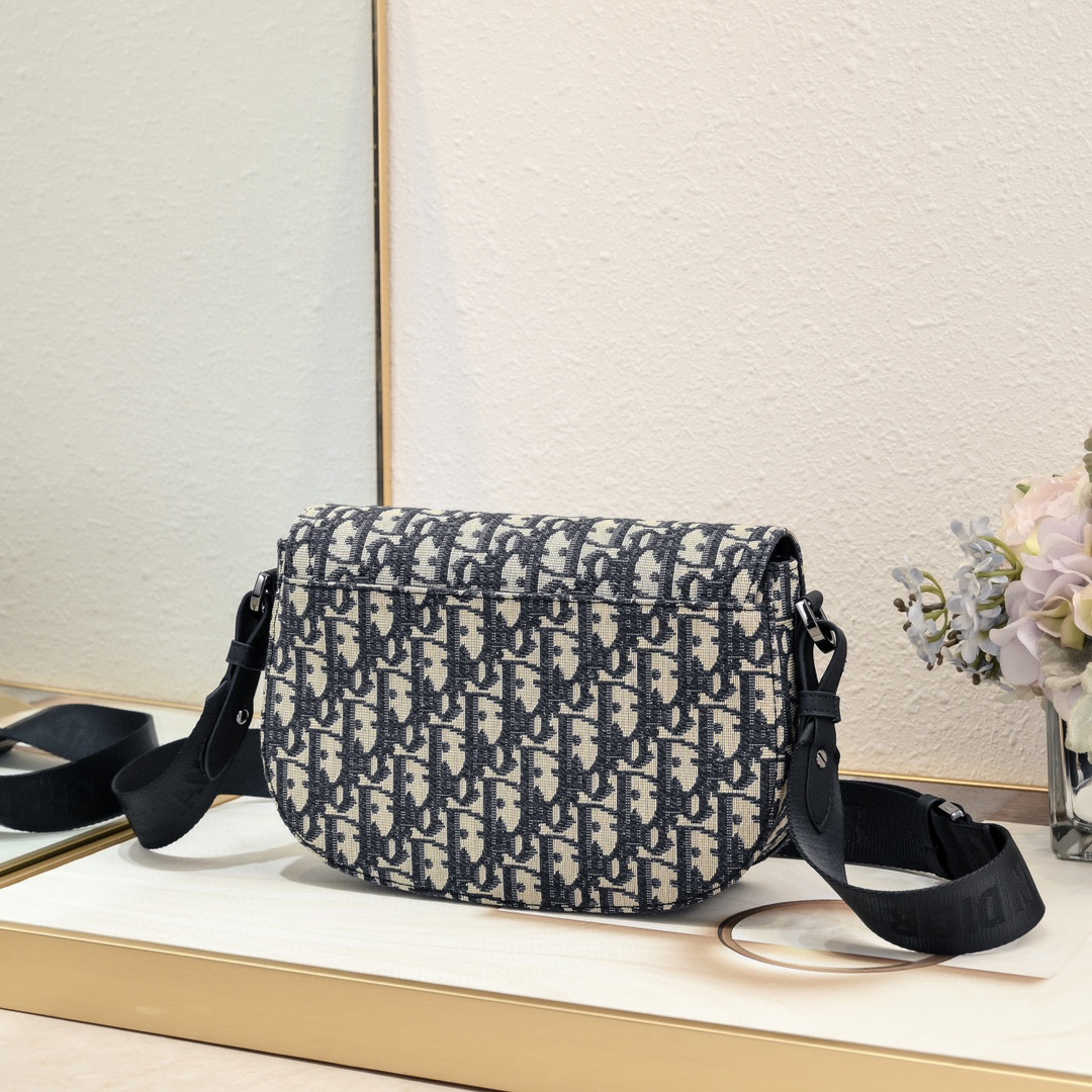 Dior Full logo Saddle Bag