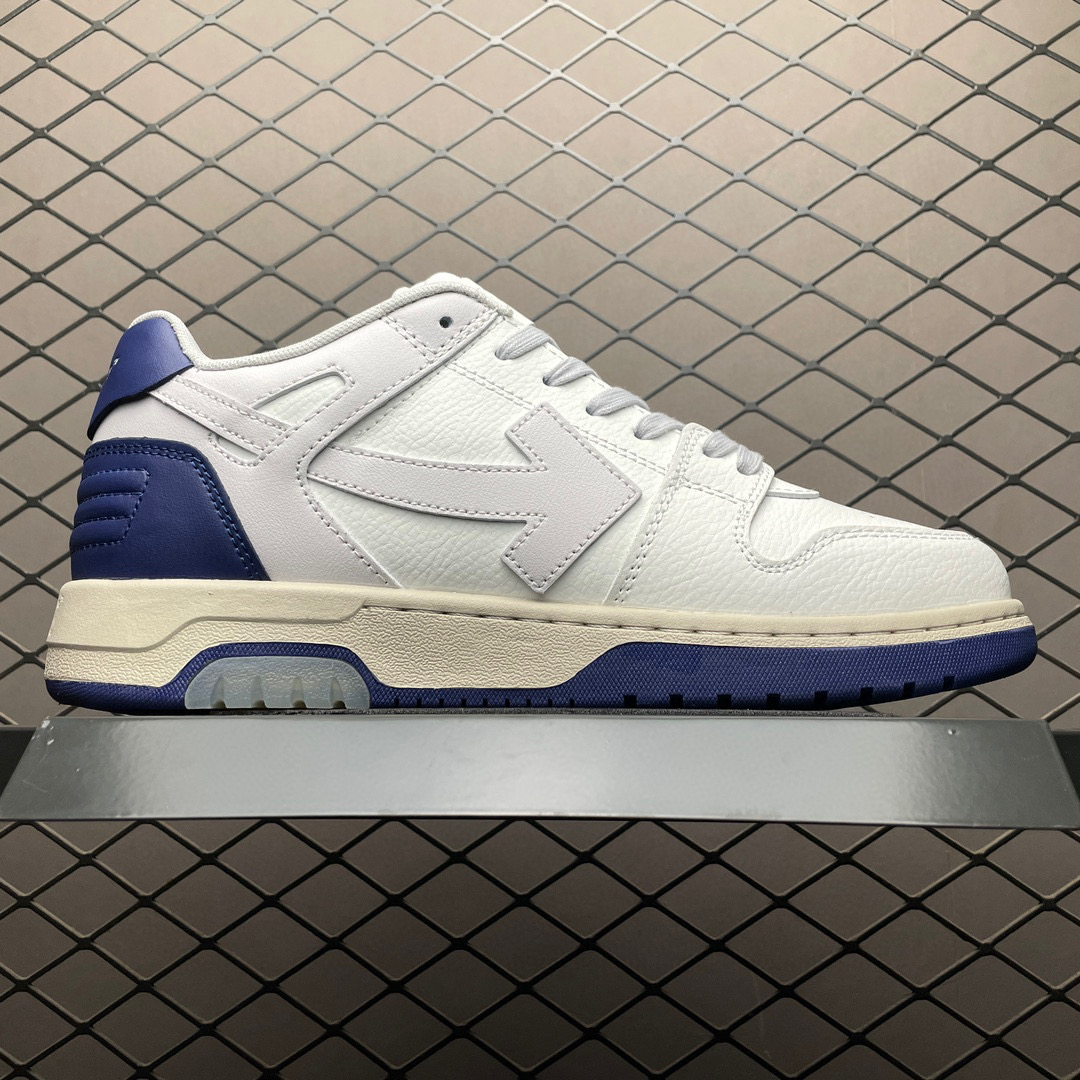 1:1 Best Quality Off White Out of Office Shoes Navy & White