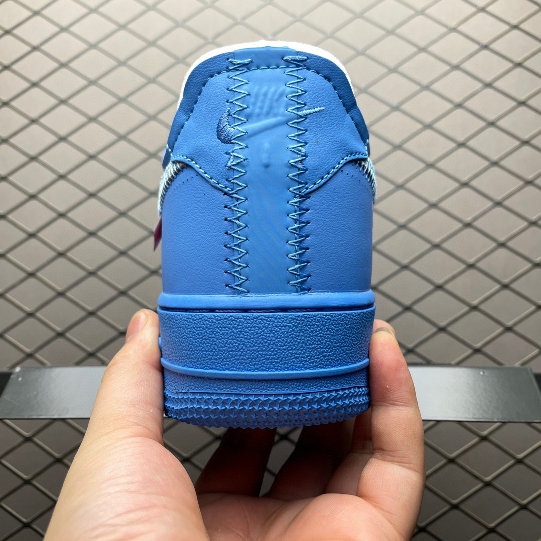 1:1 Best Quality Off White & Air Force 1 MCA Shoes Blue