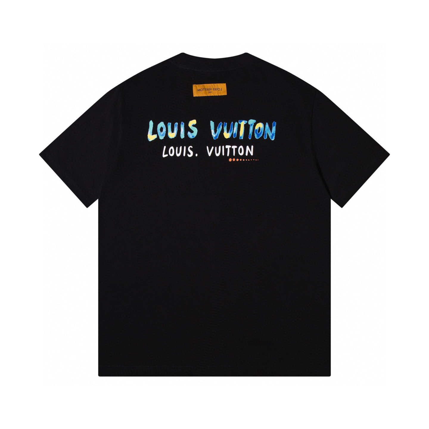 LV 2025SS Starry Sky Letters Tee 2 Colors
