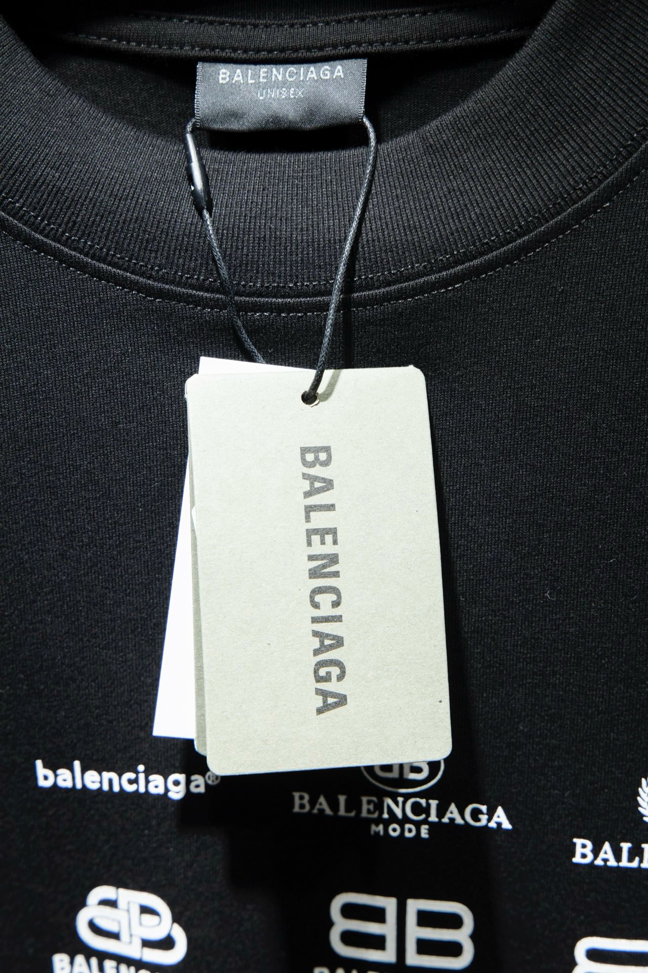 balenciaga letters designs tee