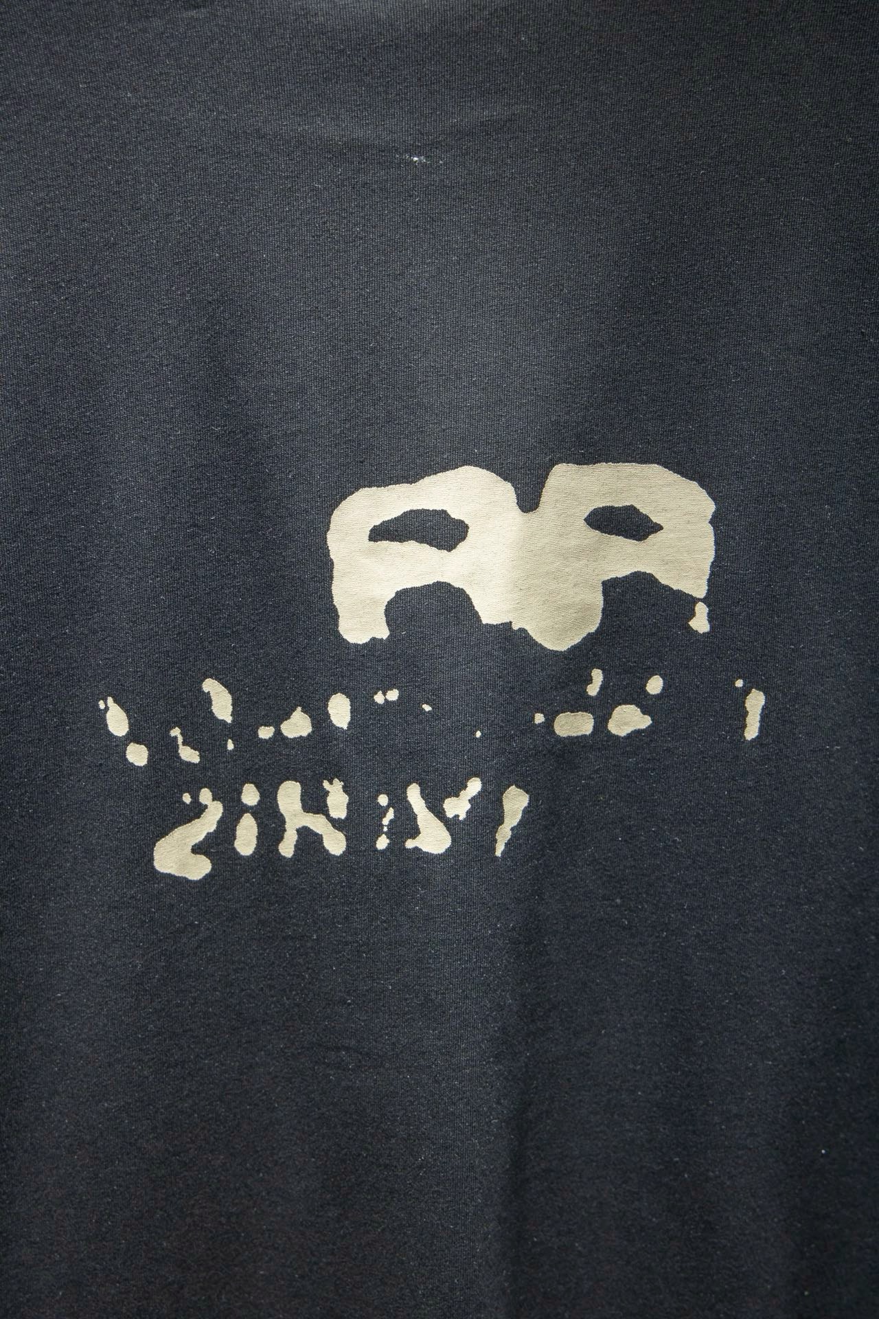 balenciaga graffiti black tee