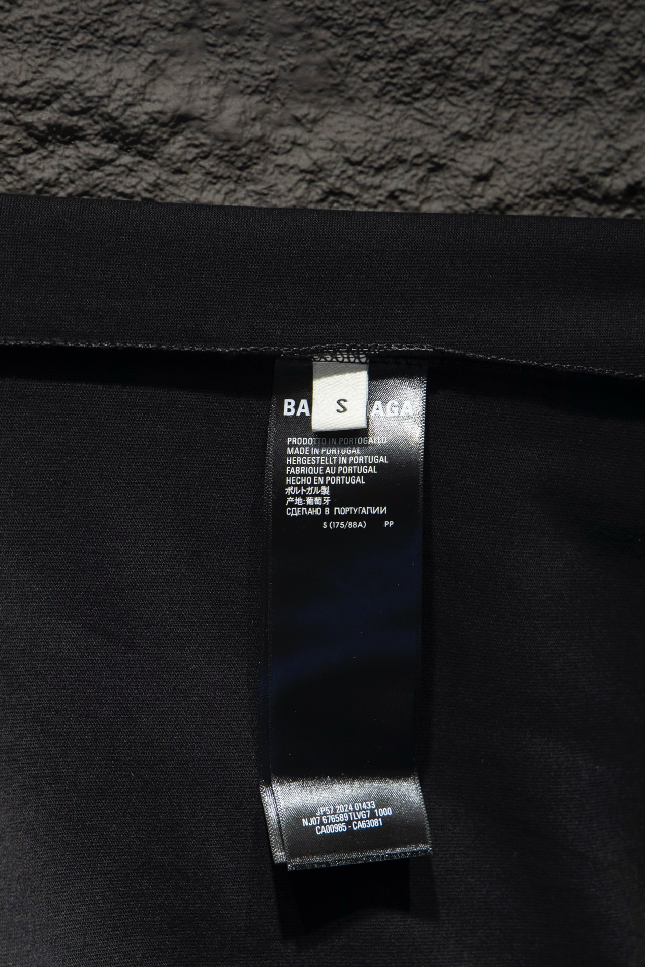 balenciaga graffiti black tee