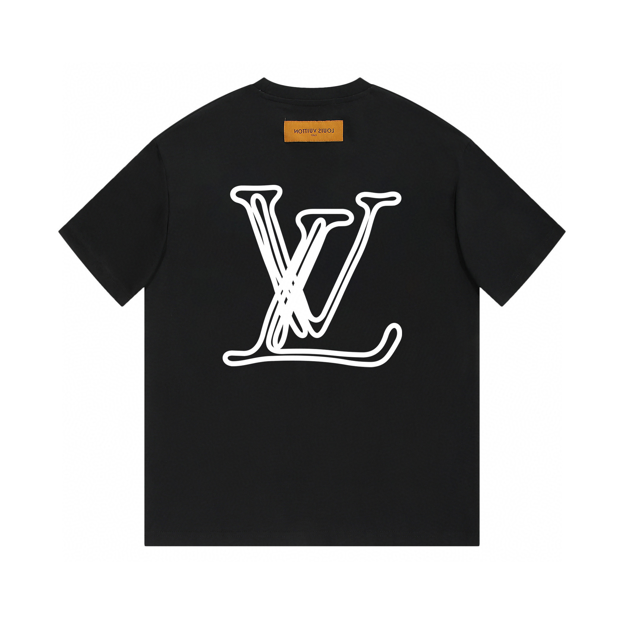 LV Fancy Text Logo Tee 2 Colors