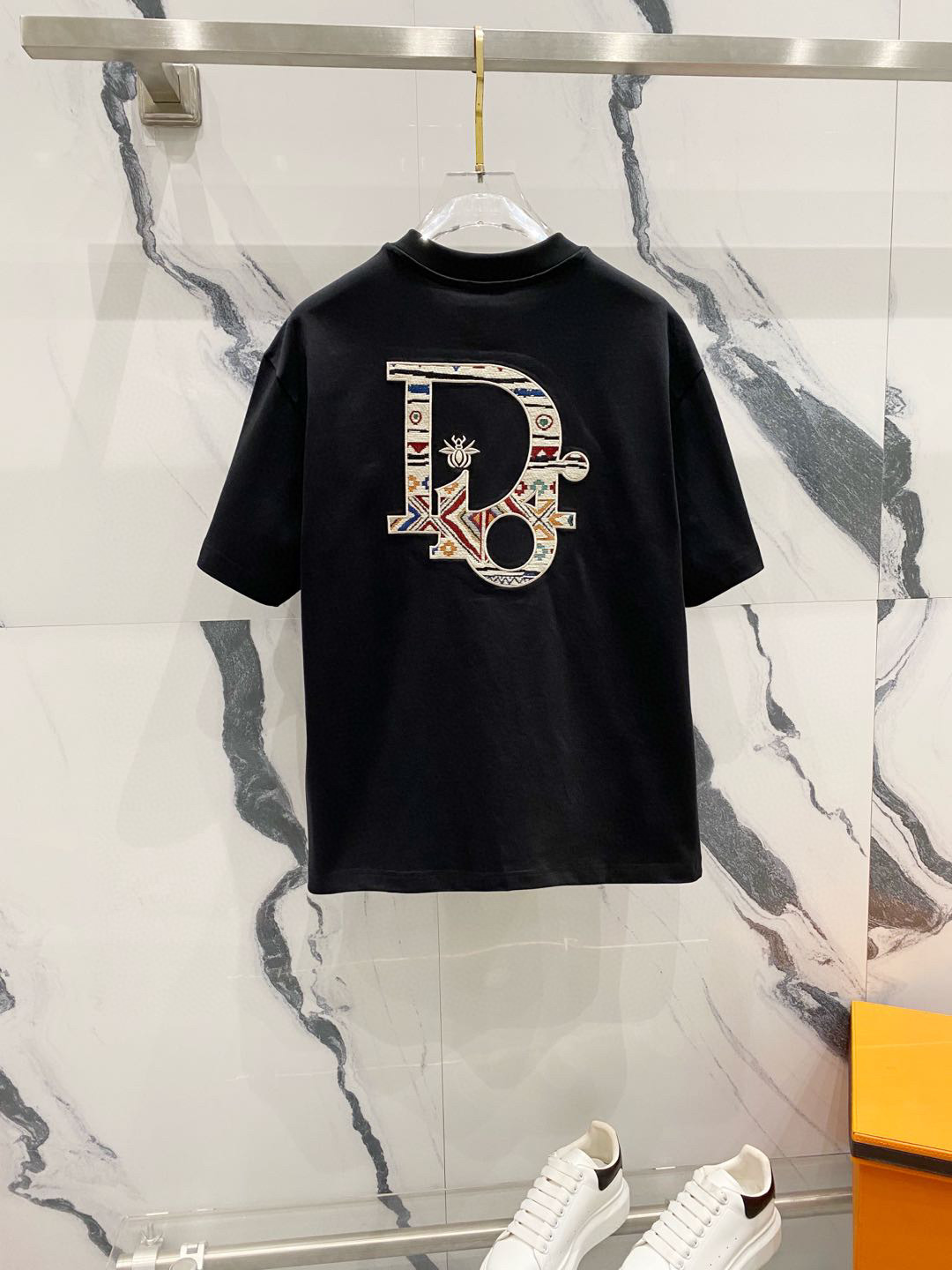 Dior Embroidery Logo Tee 2 Colors