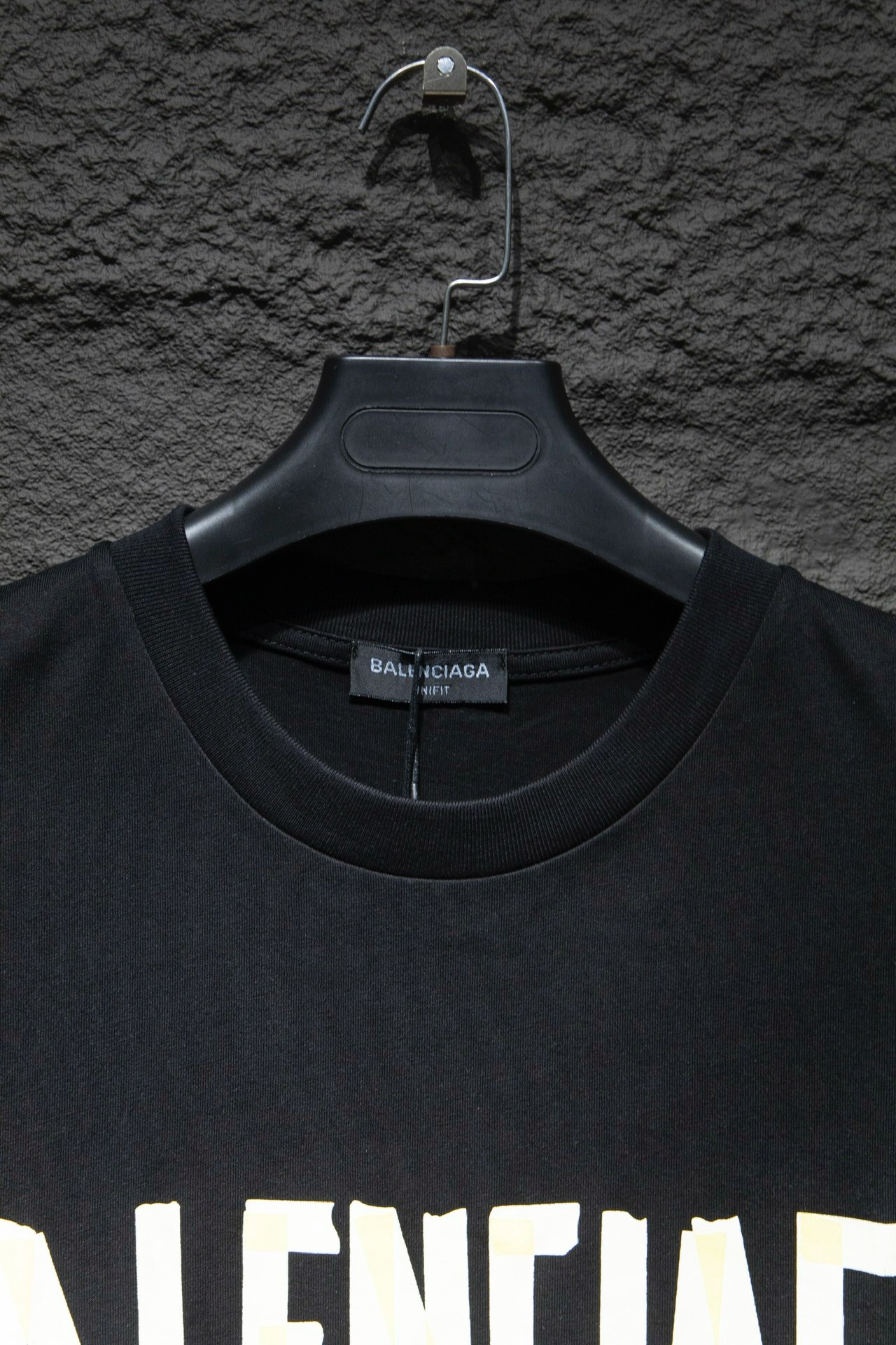 balenciaga adhesive tape black vest