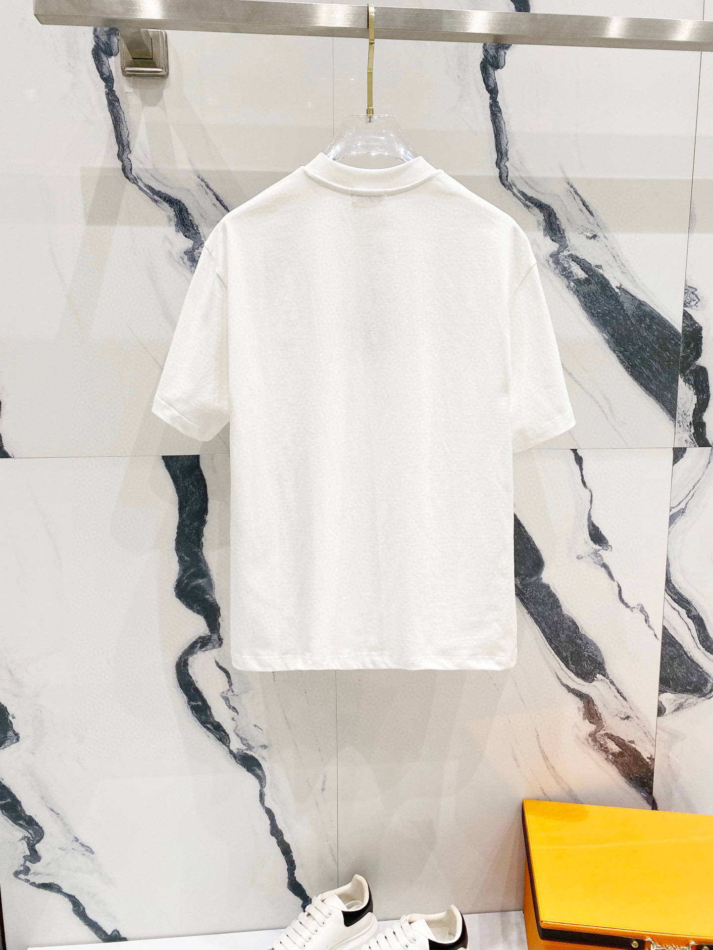 Dior embroidery Box Logo Tee 2 Colors