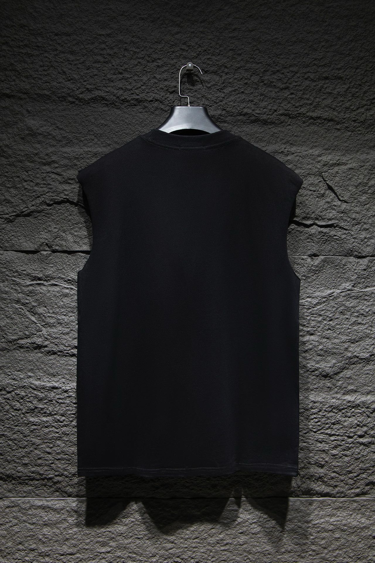 balenciaga adhesive tape black vest