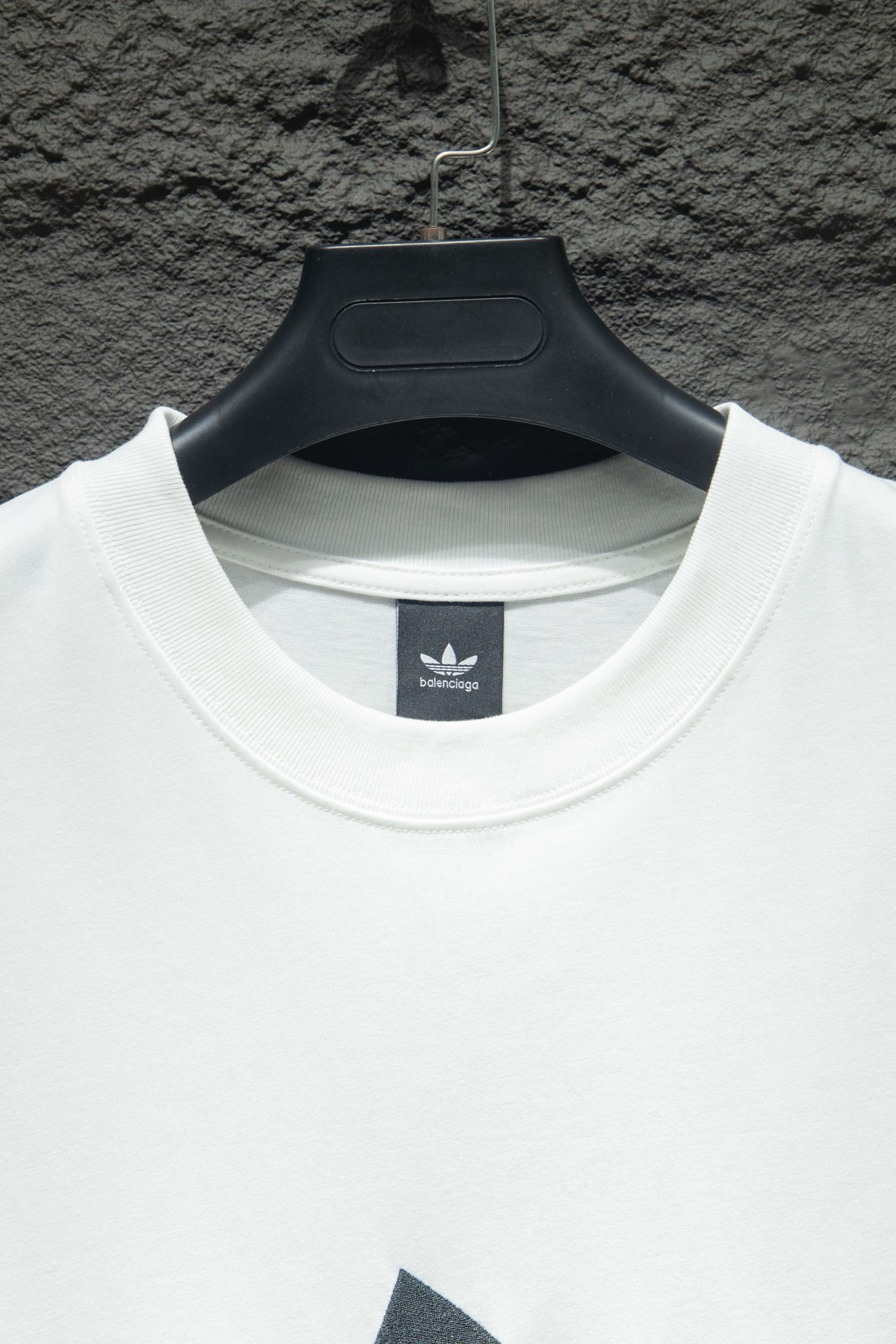 balenciaga x Adidas collaboration white tee