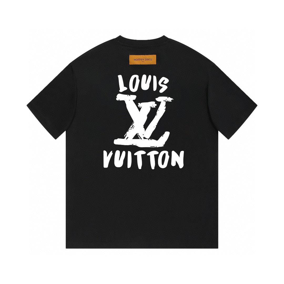LV graffiti Logo Tee 2 Colors