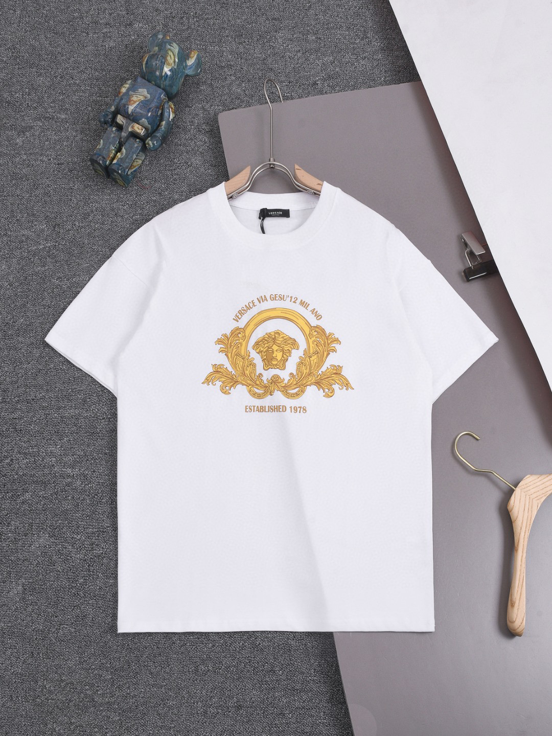 Versace Classic Golden Logo Tee 2 Colors