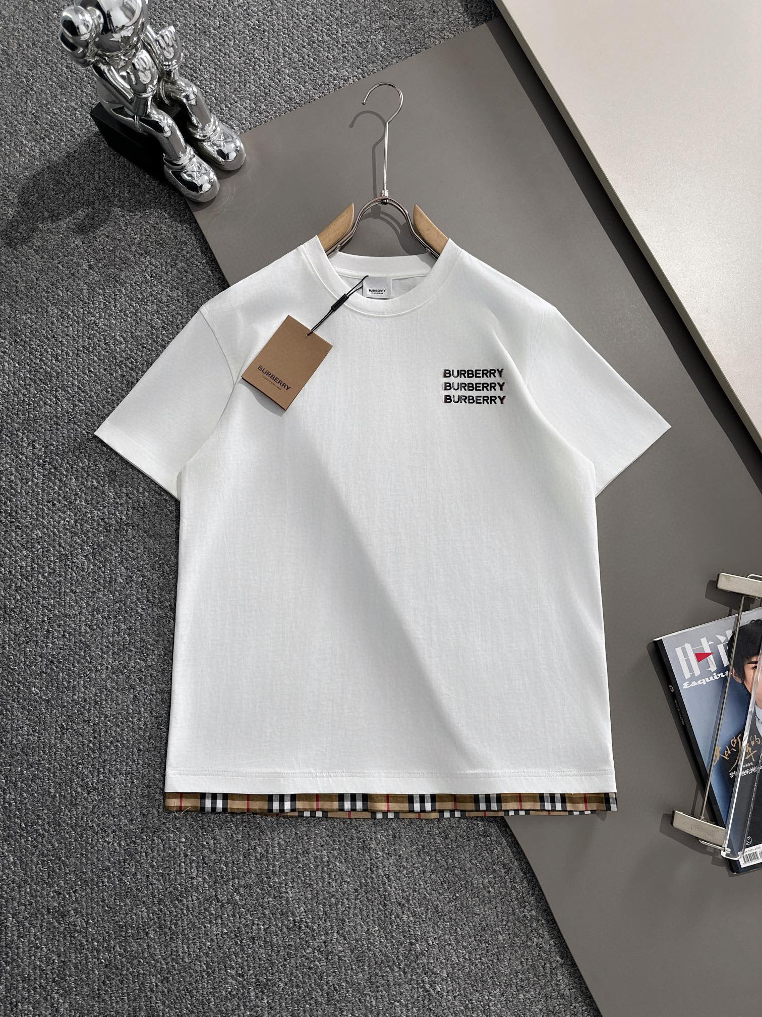 Burberry Three Logo Tee 2 Colors