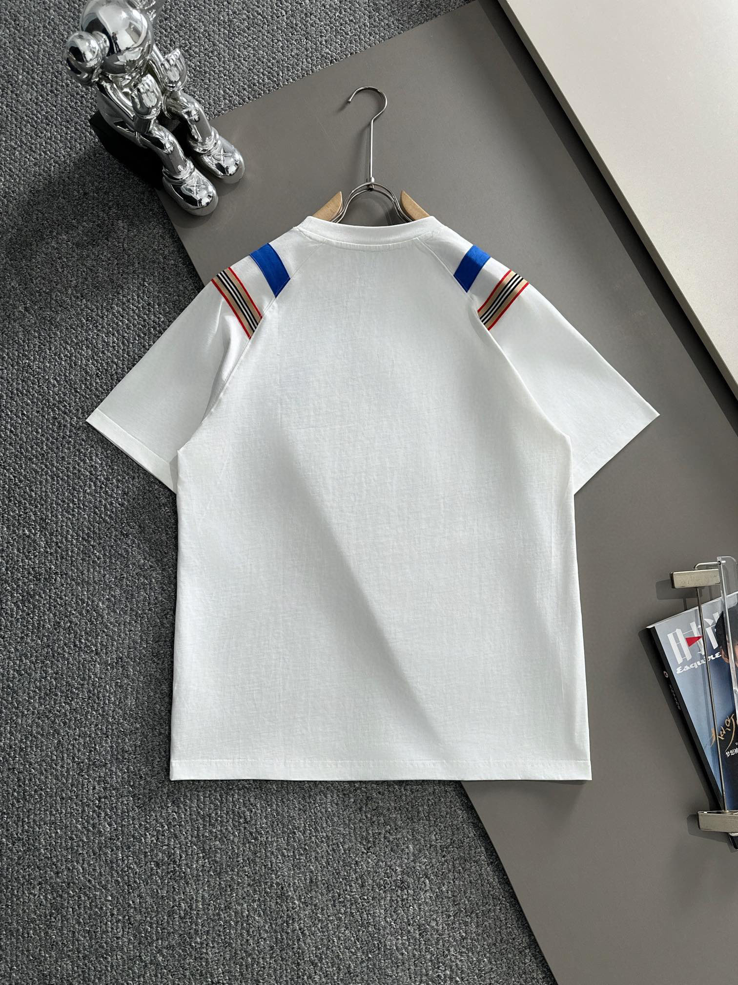 Burberry 2025 embroidery Logo Tee 2 Colors