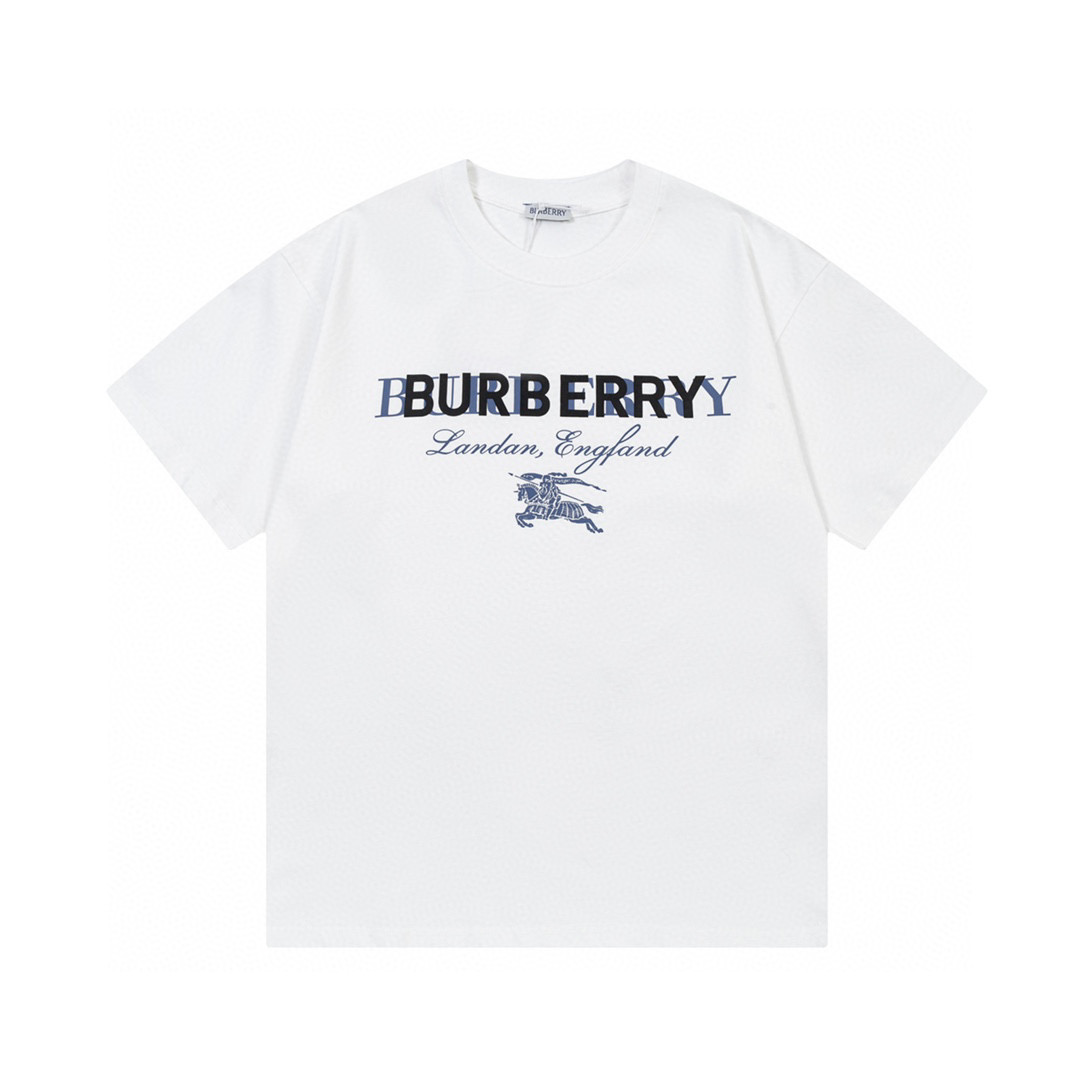 Burberry overlapping Logo Tee 2 Colors