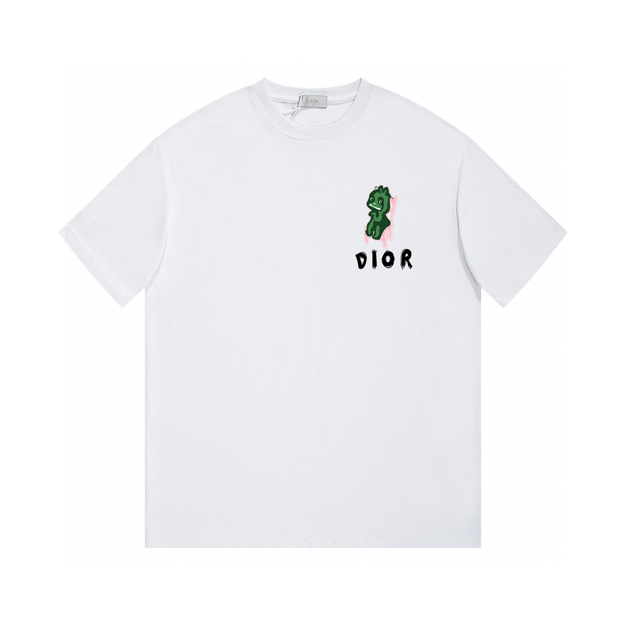Dior Pink Chair Logo Tee 2 Colors
