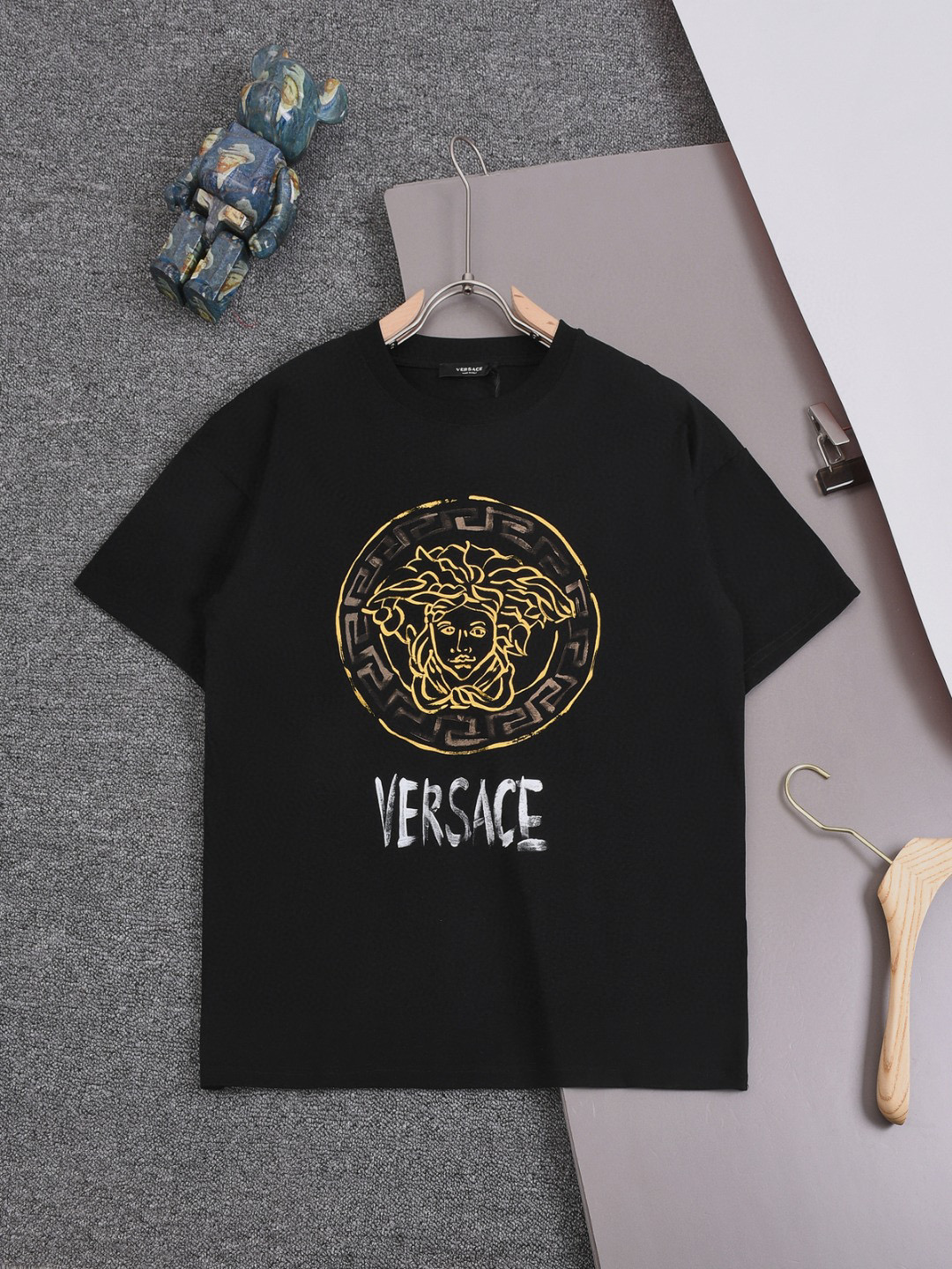 Versace Classic Graffiti Logo Tee 2 Colors