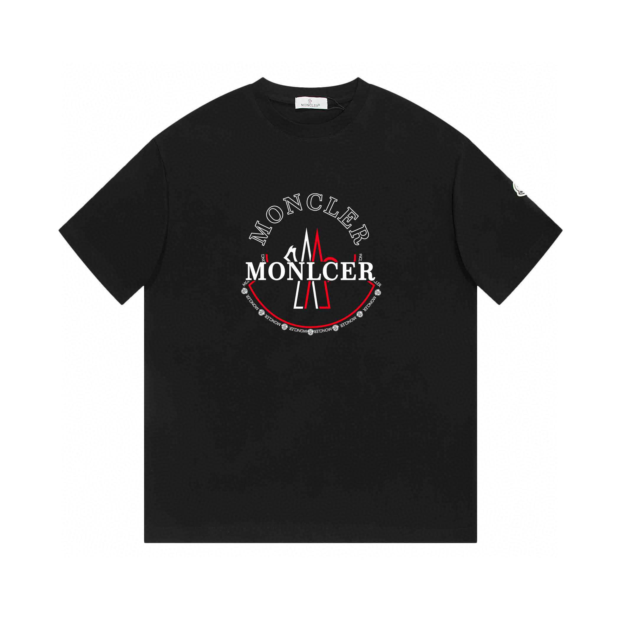 Moncler Red Logo Tee 2 Colors
