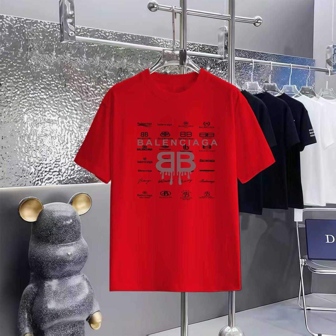 Balenciaga  Logo round neck Tee
