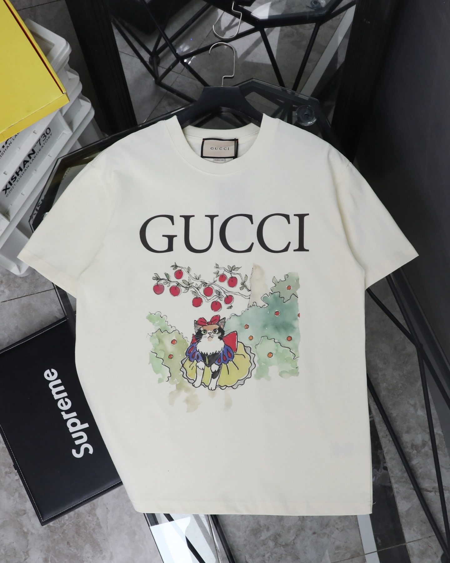 GUCCI Small cat Tee