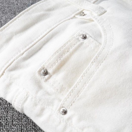 amiri white diamond hole jeans