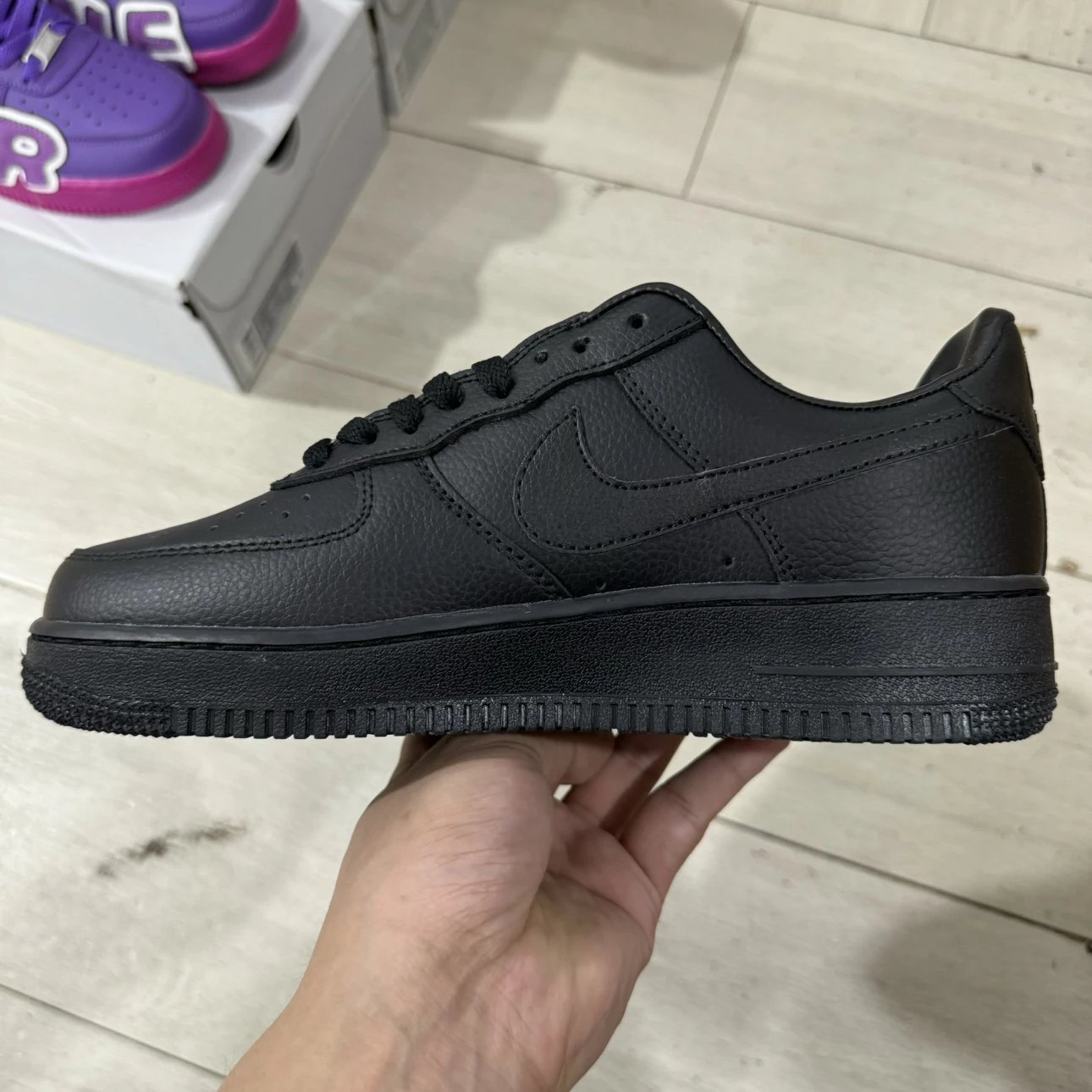 Air Force 1 & CPFM Shoes Black