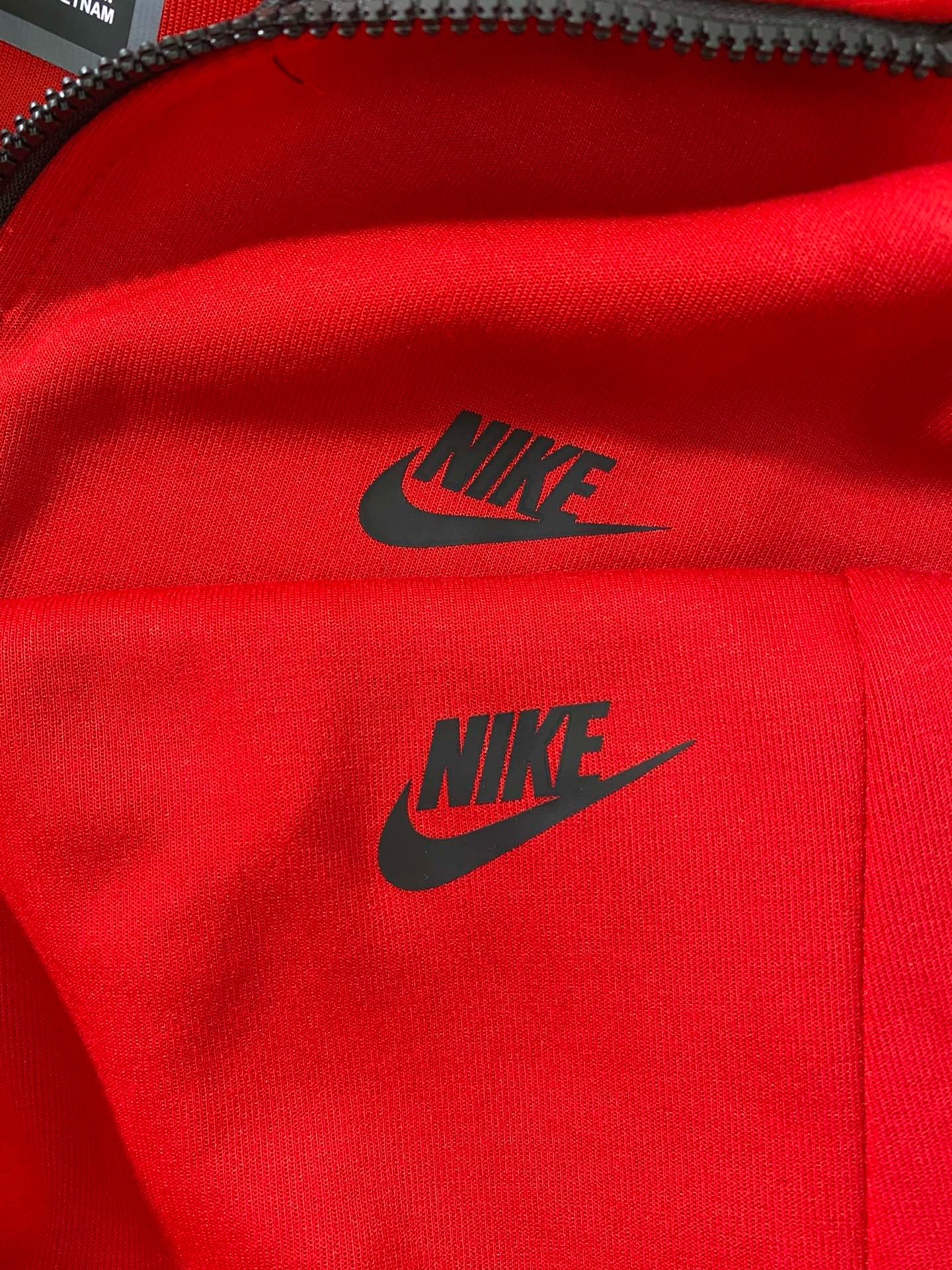 nike tech fleece all red a set
