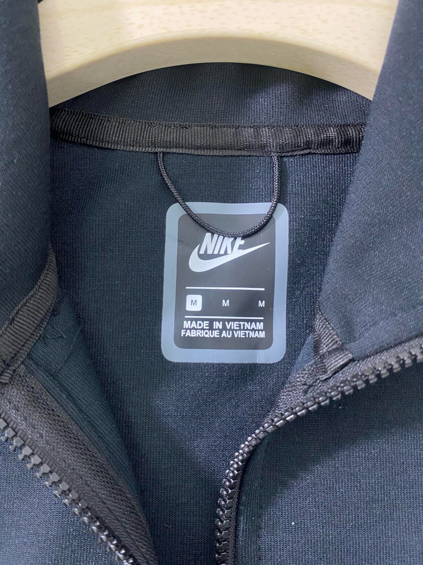 nike tech fleece all black a set