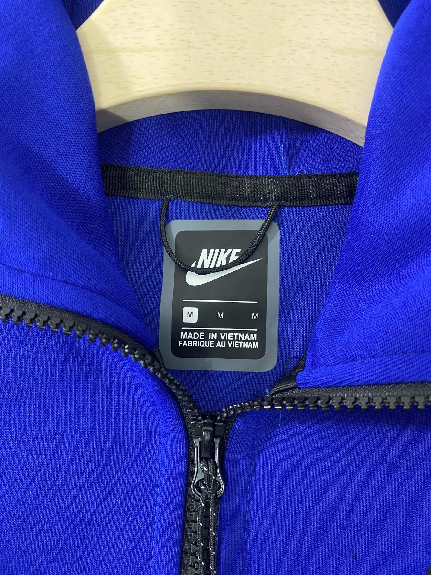 nike tech fleece all blue a set
