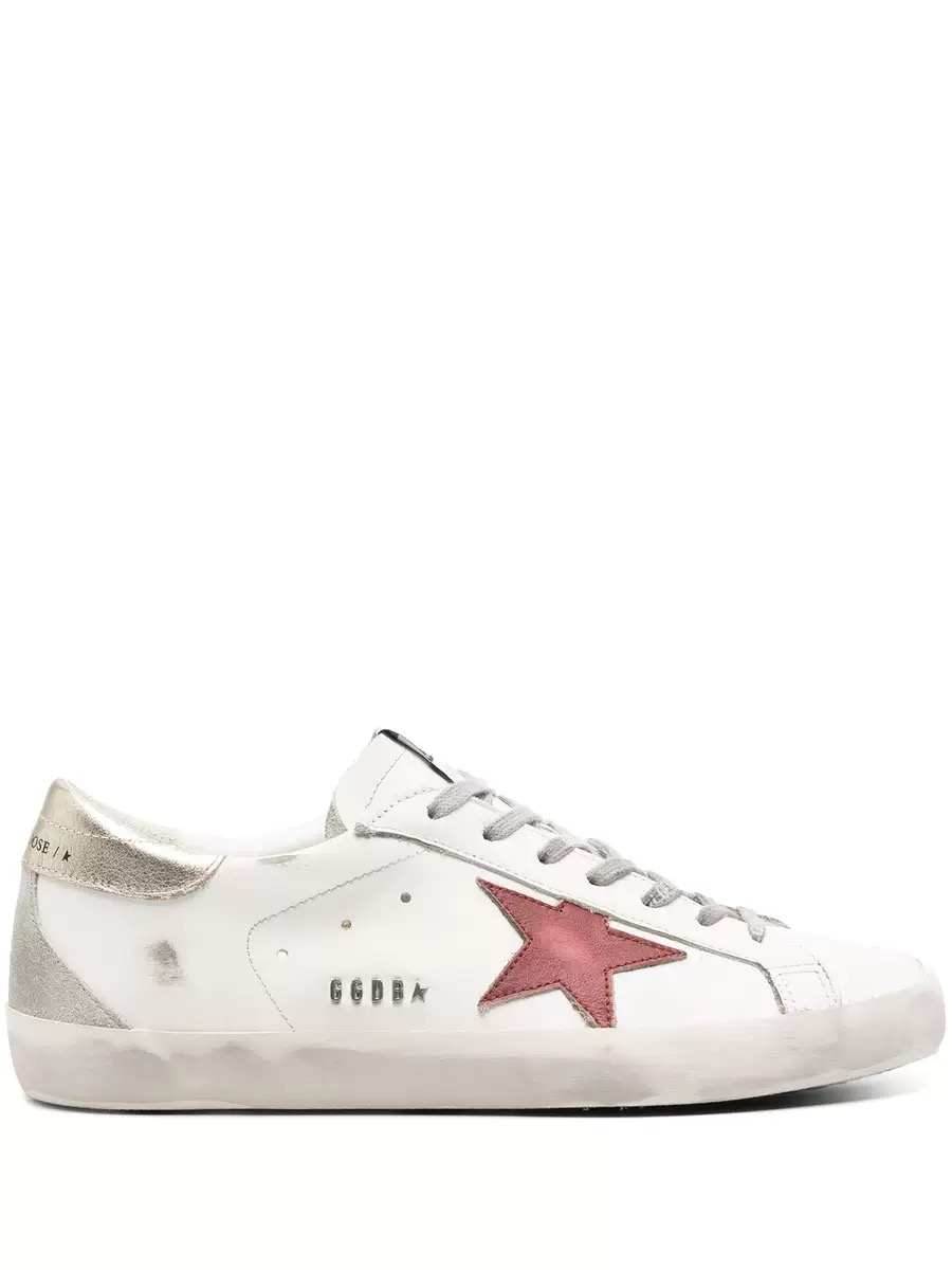 Golden Goose Red Star Making Old Shoes