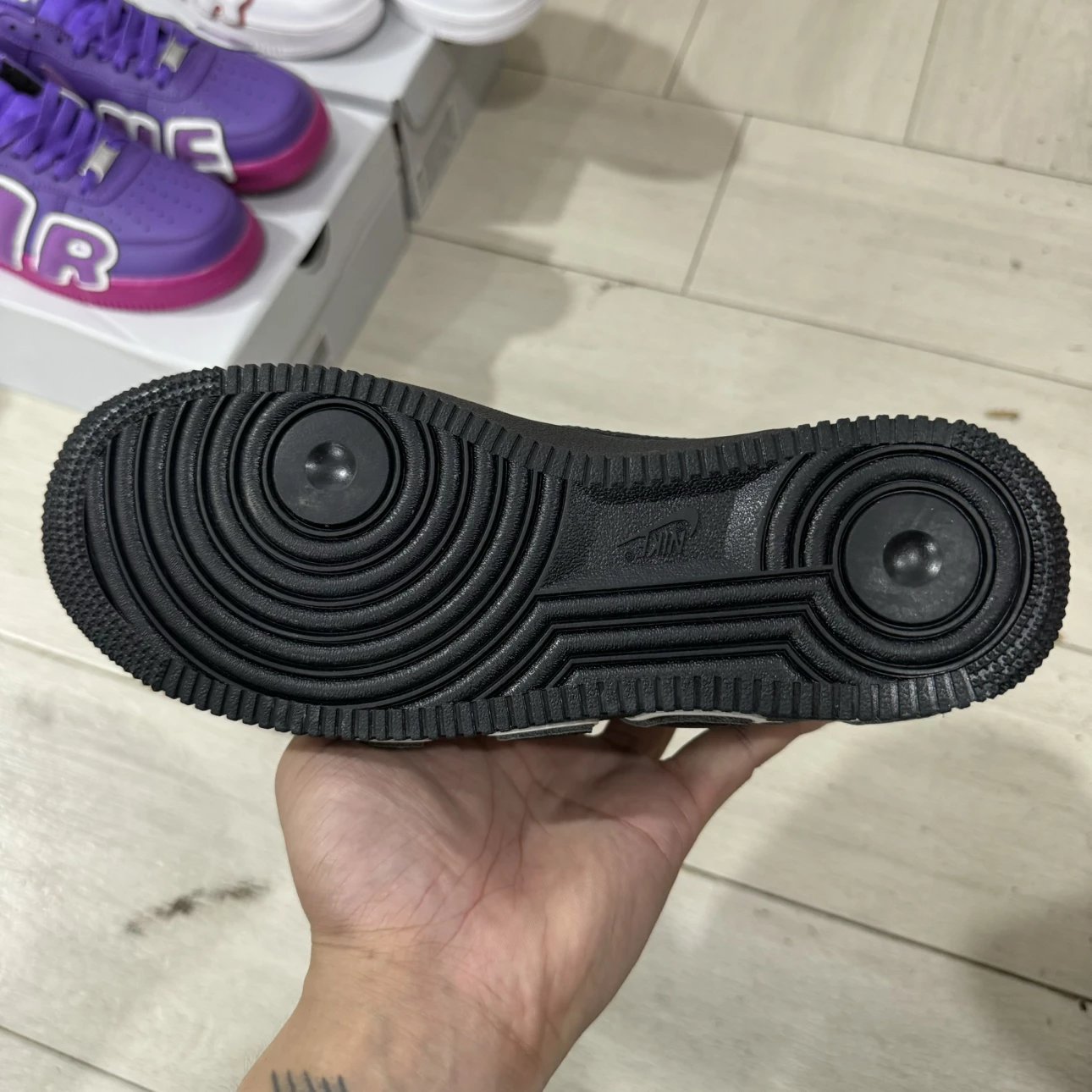 Air Force 1 & CPFM Shoes Black