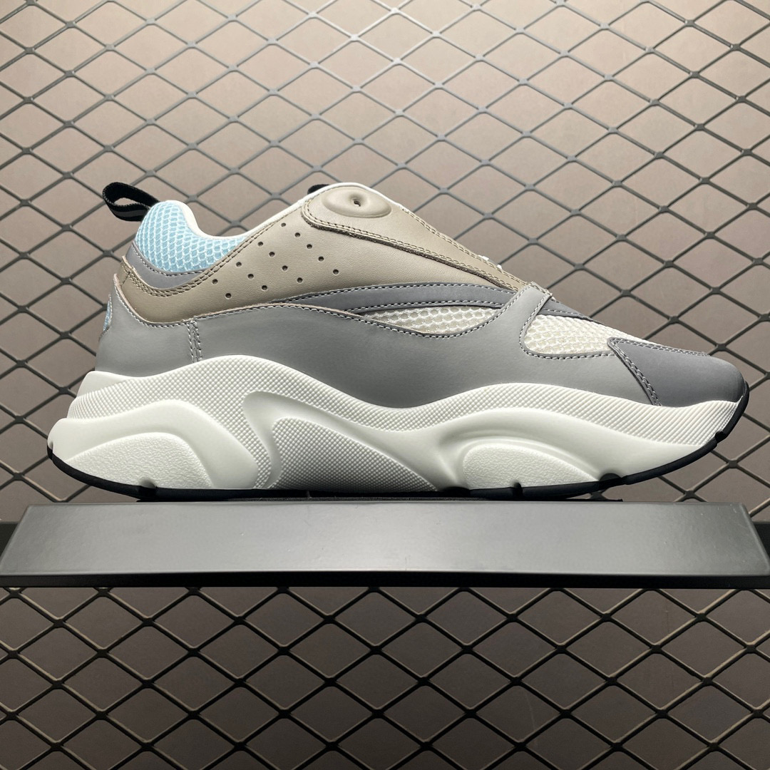Dior B22 Sky Blue Grey Shoes