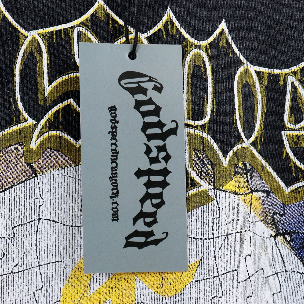 godspeed sun logo balck tee