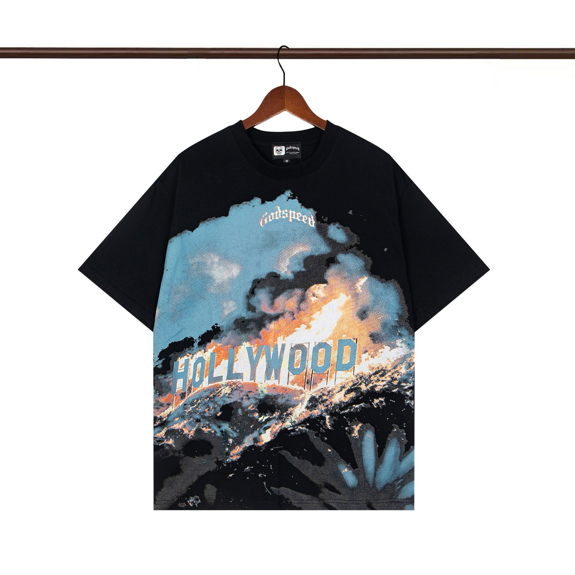 godspeed 25SS black and blue tee