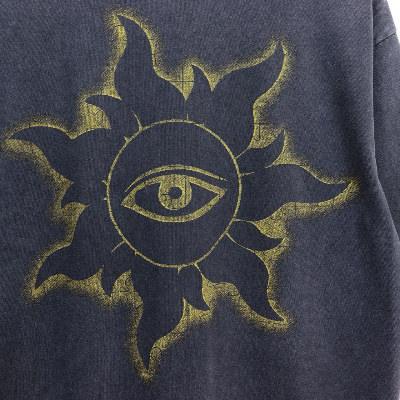 godspeed sun logo balck tee