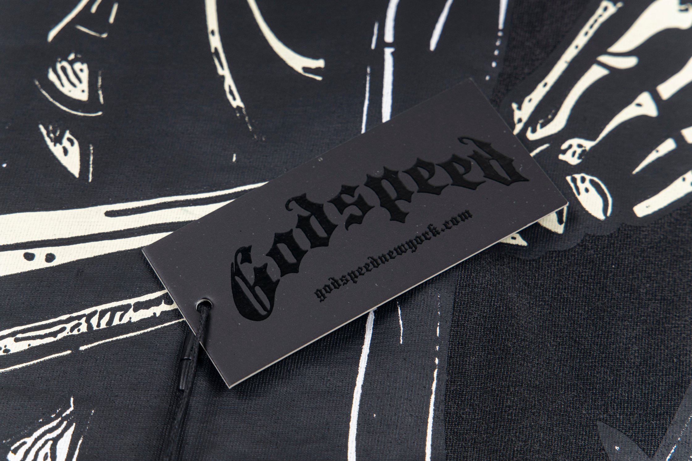 godspeed 25SS washed black tee