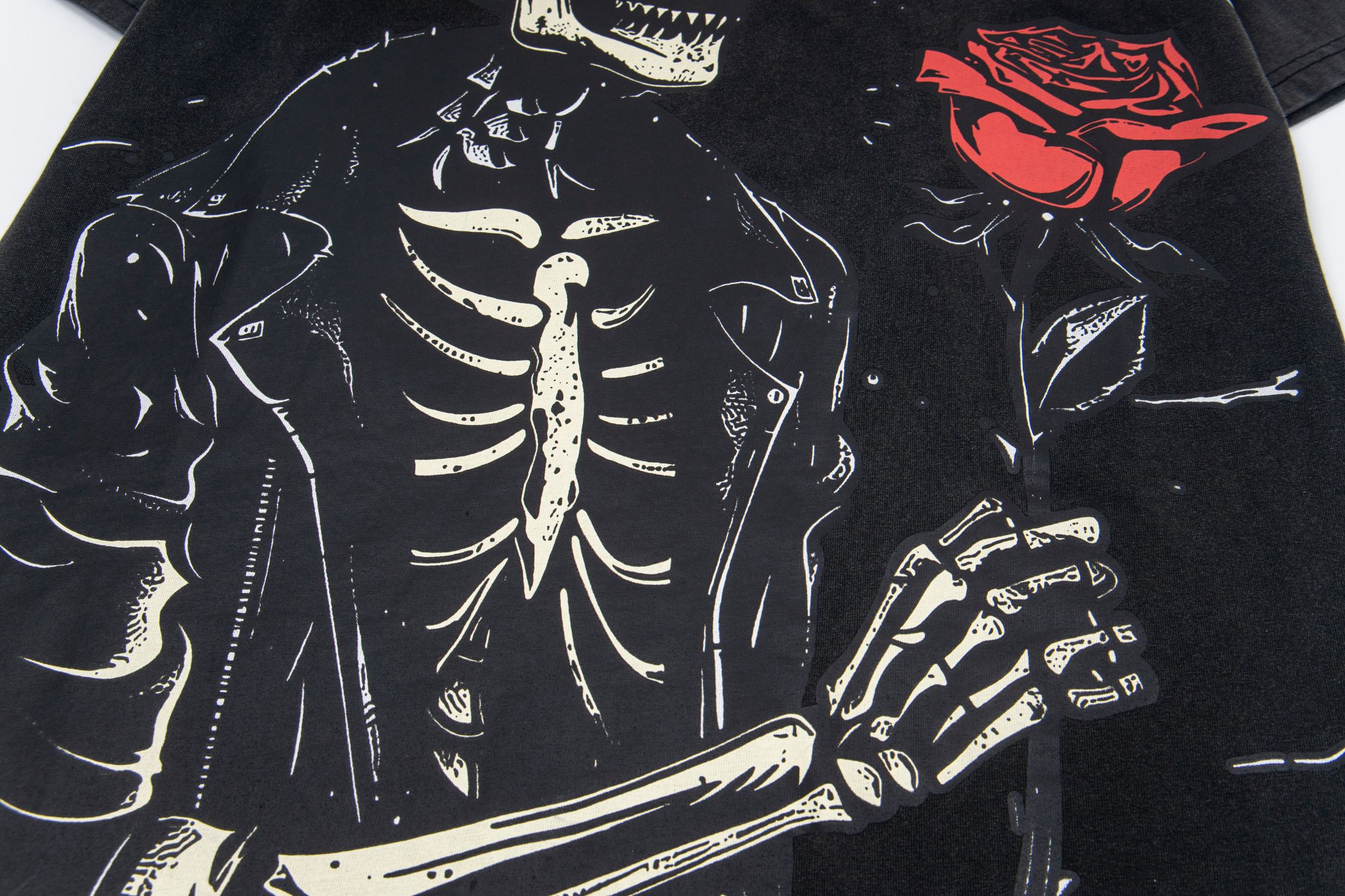 godspeed 25SS washed black tee