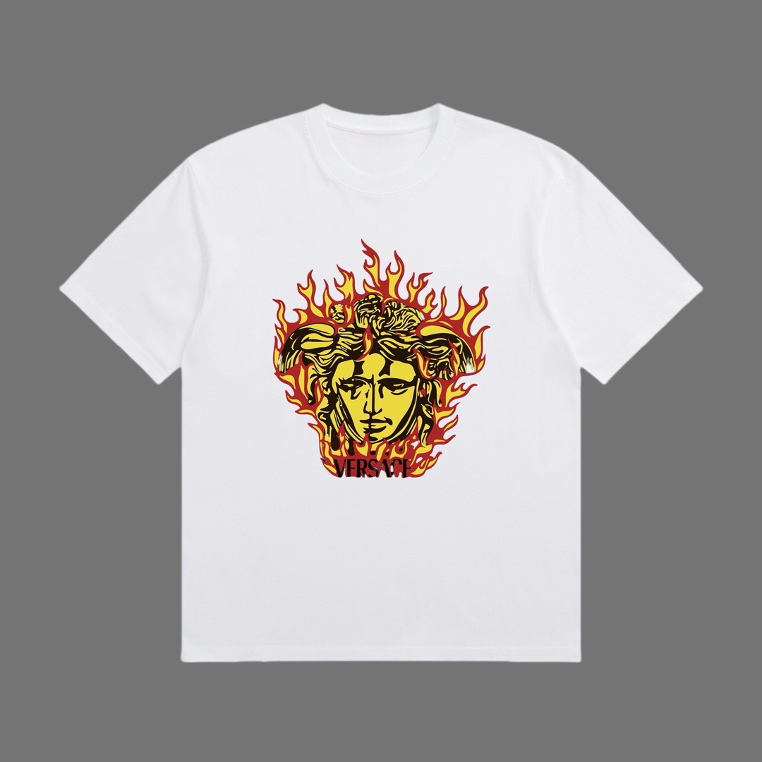 VERSACE Ordinary printing Tee