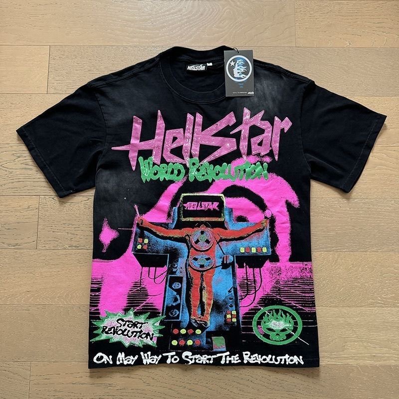 Hellstar Black Tee 4 Styles