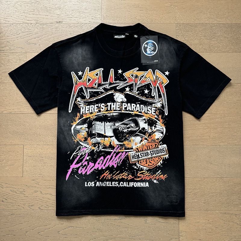 Hellstar Black Tee 4 Styles