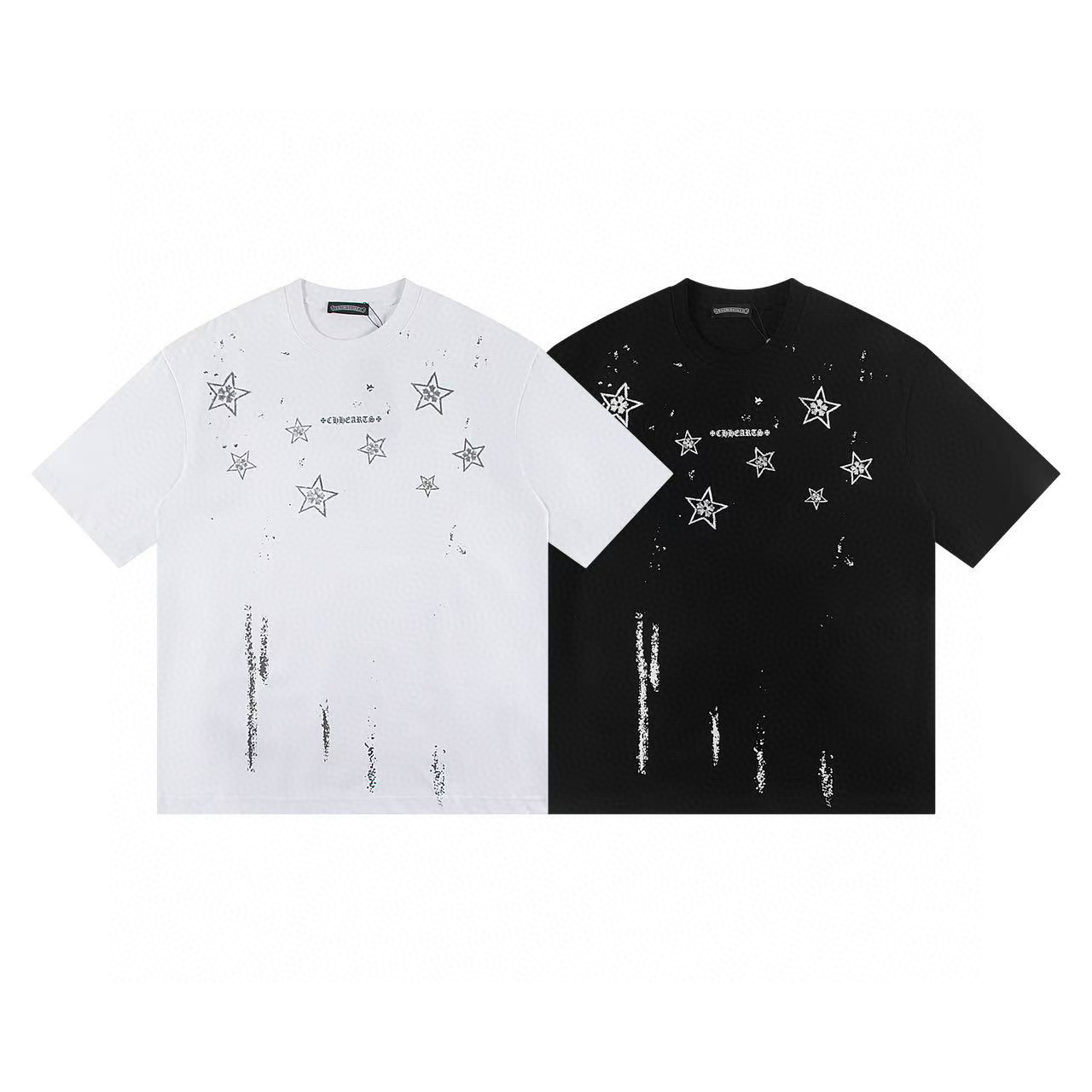 Chrome Hearts Stars Logo Tee 2 Colors