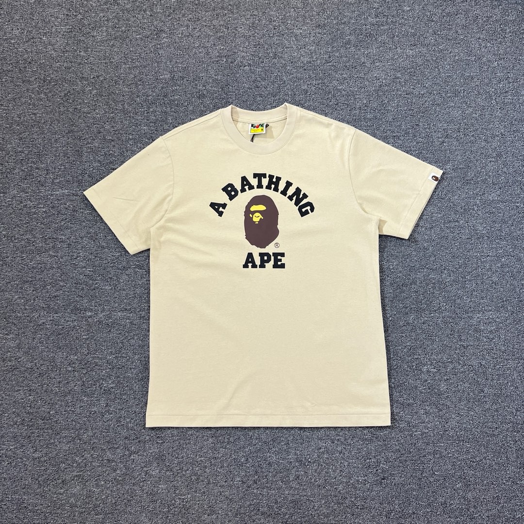 Bape word Logo Tee 4 Colors