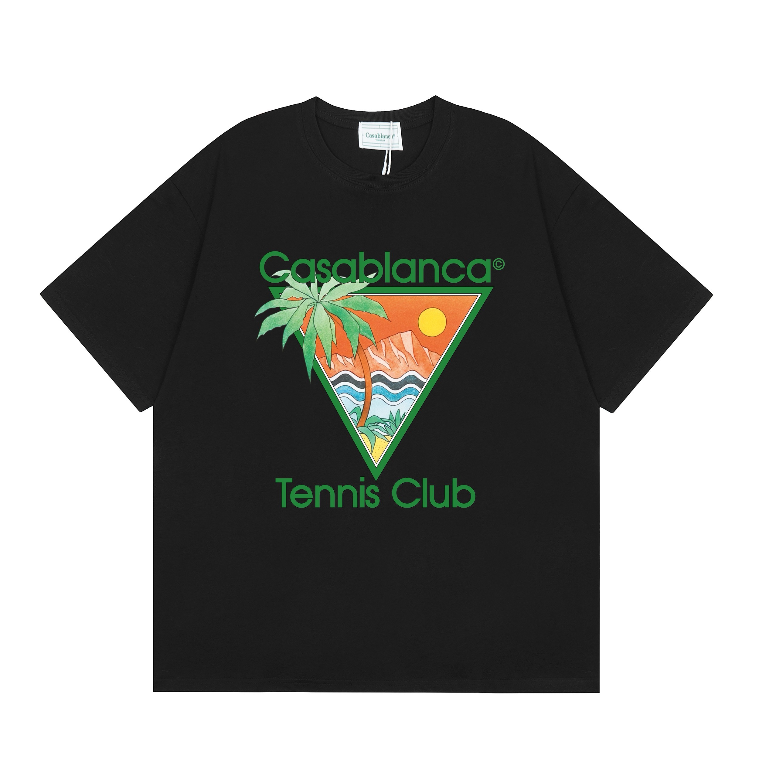 sunsite with beautiful tree printed tshirt