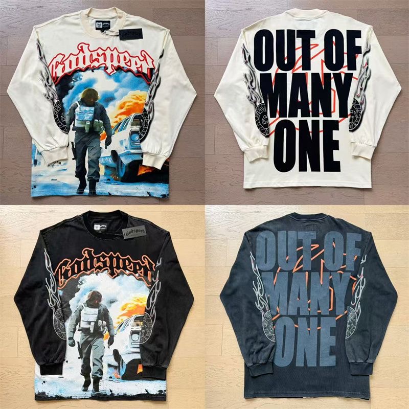 Godspeed Fire Car Long Sleeve 2 Colors