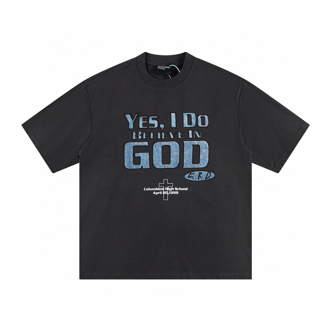 Enfants Riches Déprimés Believe in God Tee Black