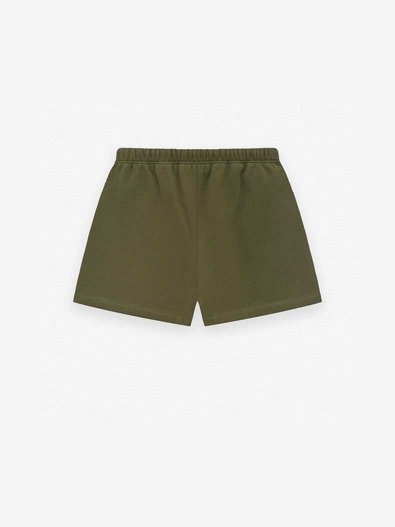 1:1 Best Quality Fear of God ESSENTIALS Fall 24 Back to School Shorts Olive