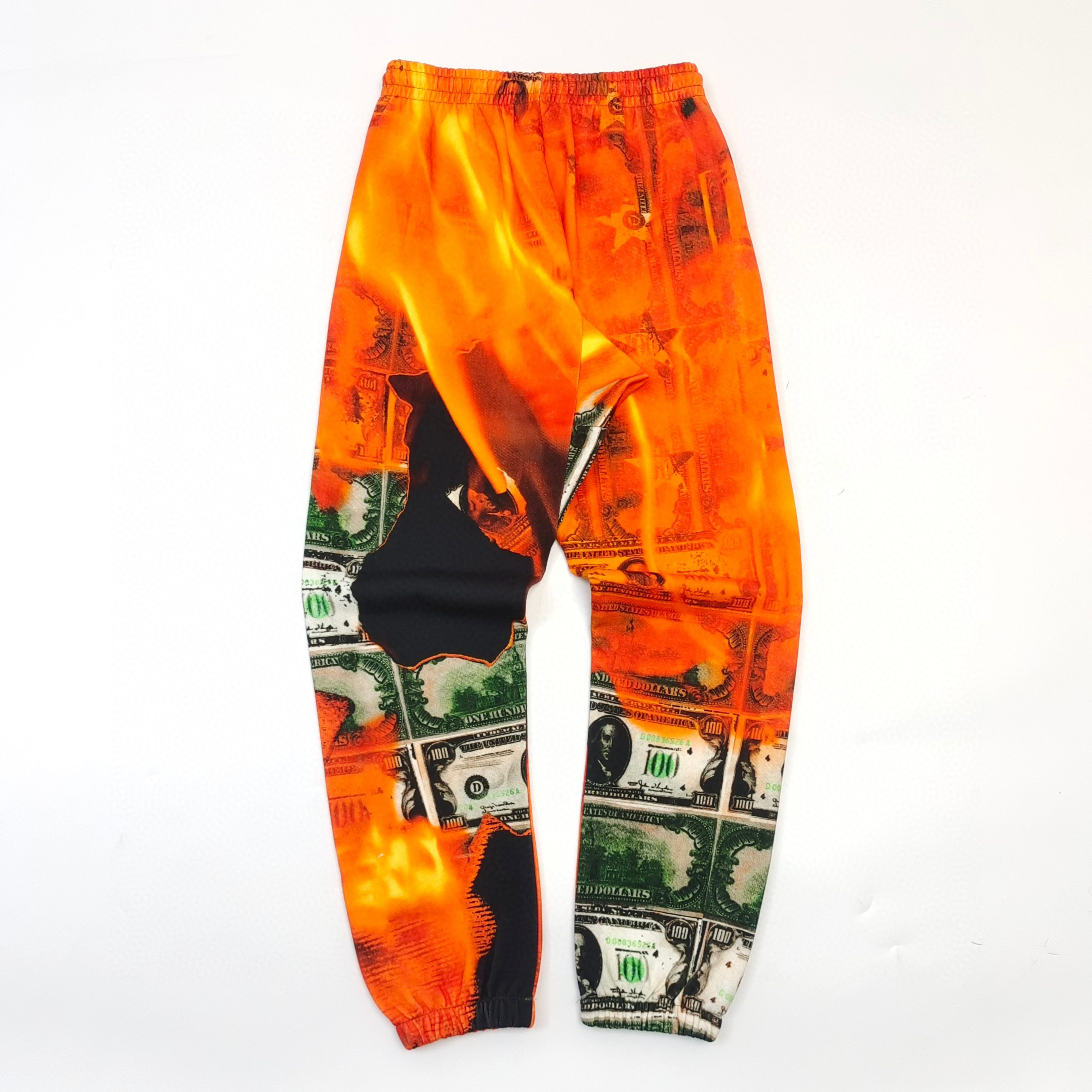 1:1 Best Quality Denim Tears Fire Dollar Pants
