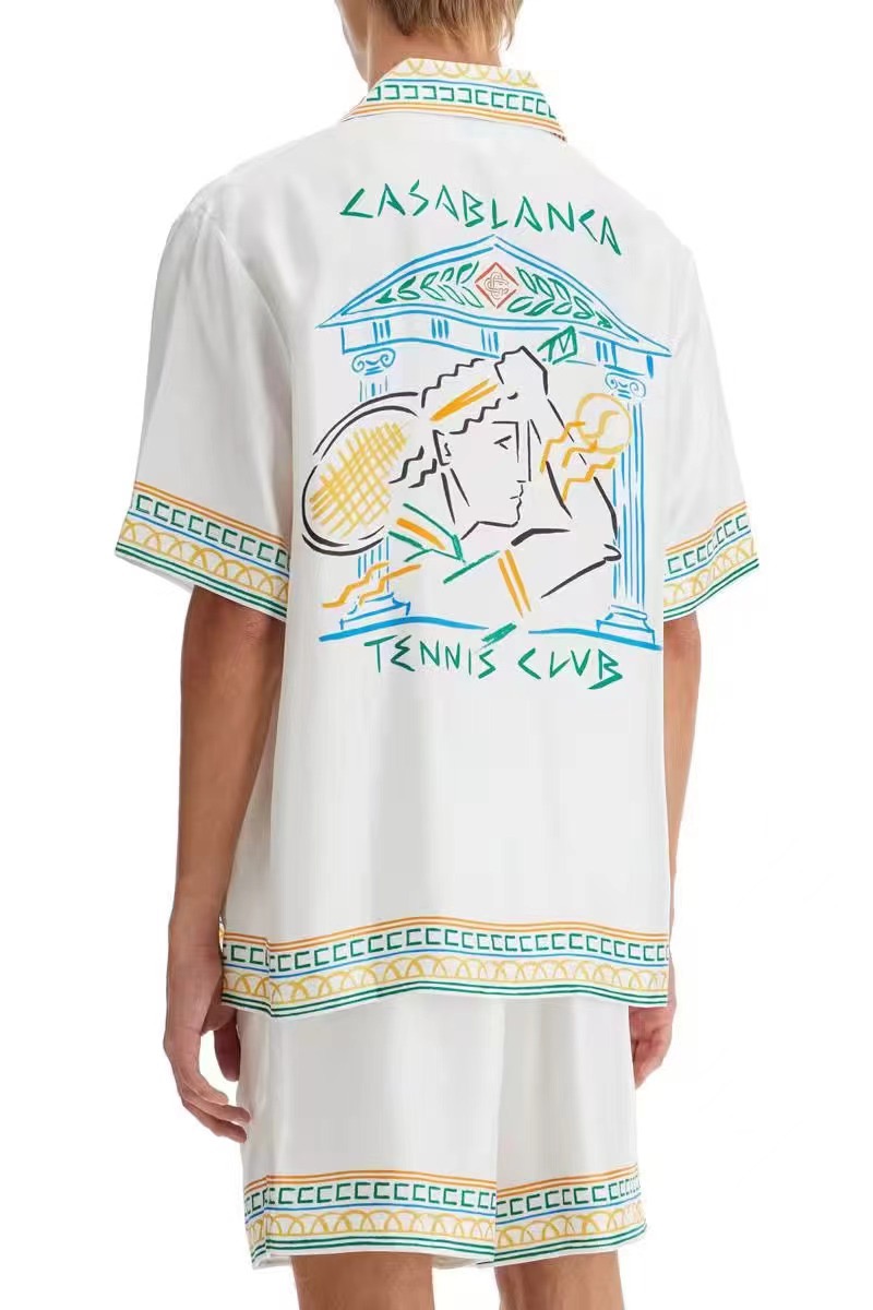 1:1 Best Quality Casablanca Tennis T-shirt